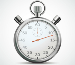 stopwatch-on-white-background